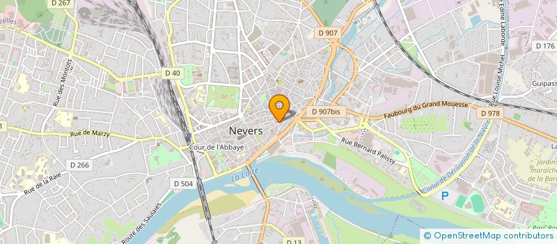 localisation de l'entreprise MONSIEUR KACEM LAMBARKI  NEVERS