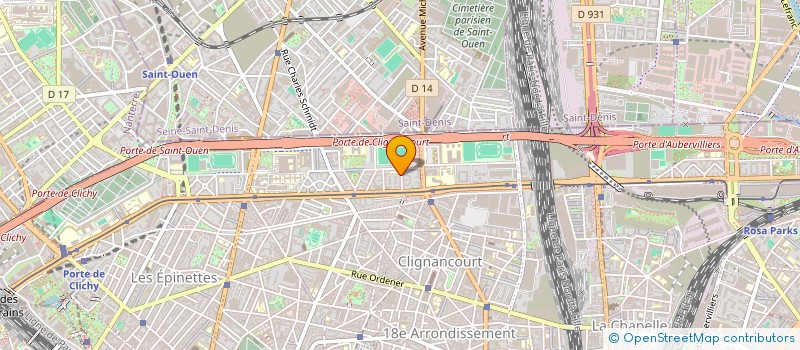 localisation de l'entreprise MONSIEUR KACEM MEGDICHE  PARIS