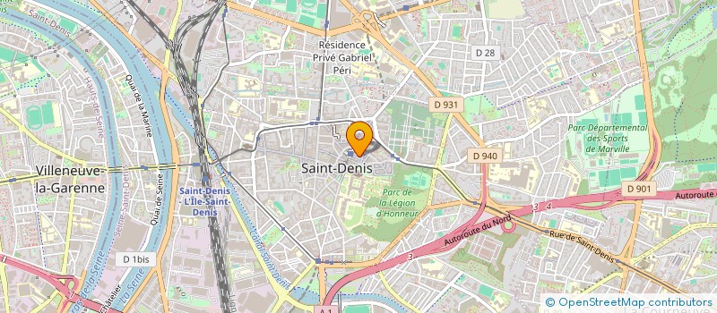 localisation de l'entreprise MONSIEUR KACEM YESSAAD  SAINT-DENIS