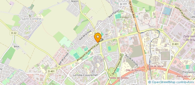 localisation de l'entreprise MONSIEUR KACEPER SEDZIKOWSKI à CAEN