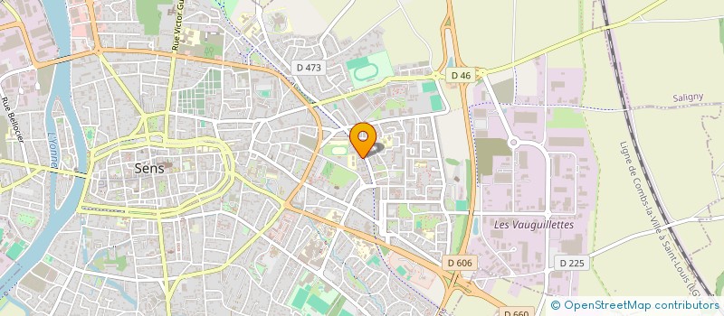 localisation de l'entreprise MONSIEUR KACI AOUANI  SENS