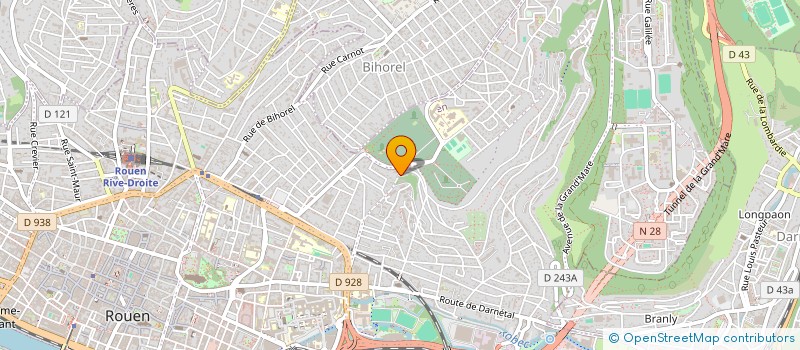 localisation de l'entreprise MONSIEUR KACI HAMMOUDI à ROUEN