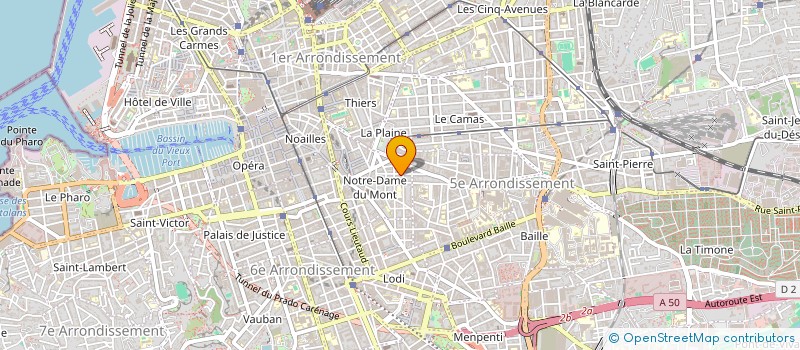 localisation de l'entreprise MONSIEUR KACI HOCINE à MARSEILLE