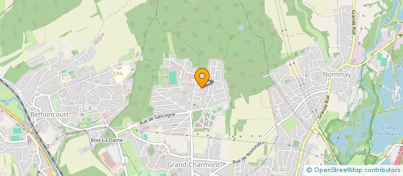 localisation de l'entreprise MONSIEUR KACIM SAMIH  GRAND-CHARMONT