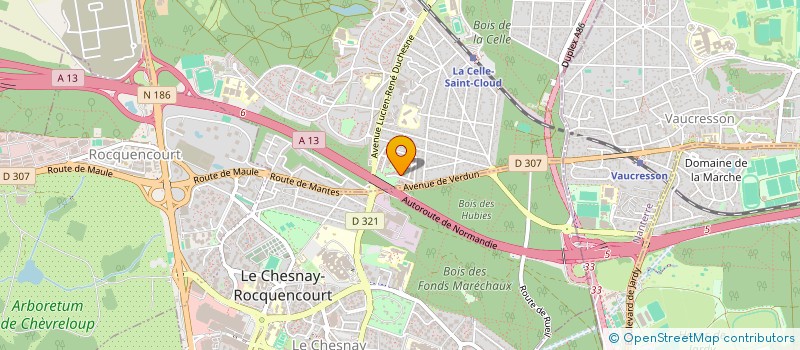 localisation de l'entreprise MONSIEUR KACPER KACPER  LA CELLE-SAINT-CLOUD