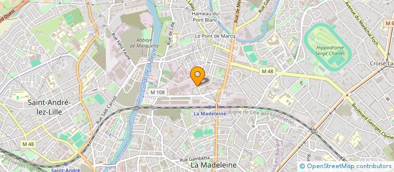 localisation de l'entreprise MONSIEUR KACPER LANDOWSKI à LA MADELEINE