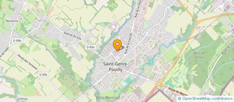 localisation de l'entreprise MONSIEUR KACPER PAWLOWSKI à SAINT-GENIS-POUILLY