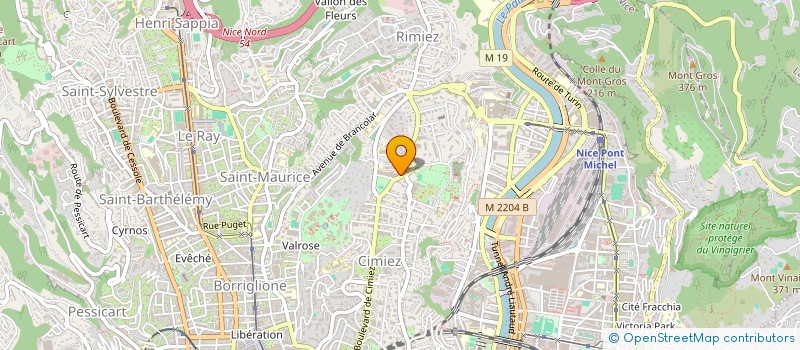 localisation de l'entreprise MONSIEUR KACPER SYDZIKOWSKI à NICE