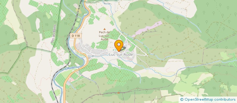 localisation de l'entreprise MONSIEUR KACPER ZAMOJCIN  LUC-SUR-AUDE