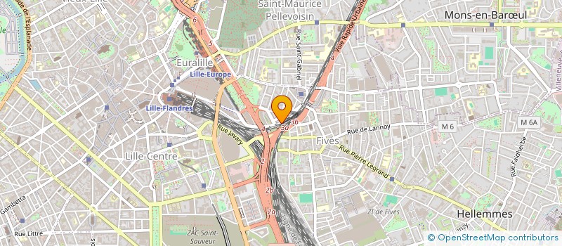 localisation de l'entreprise MONSIEUR KADA ABDE EL ILLAH TADJOURI à LILLE