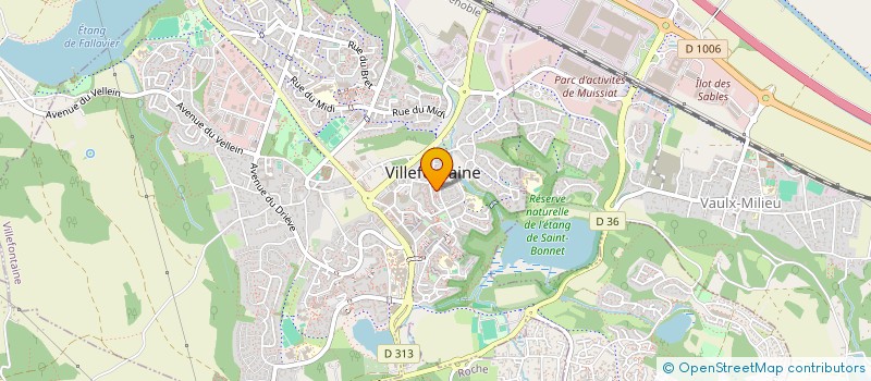 localisation de l'entreprise MONSIEUR KADA ABDELI à SAINT-QUENTIN-FALLAVIER