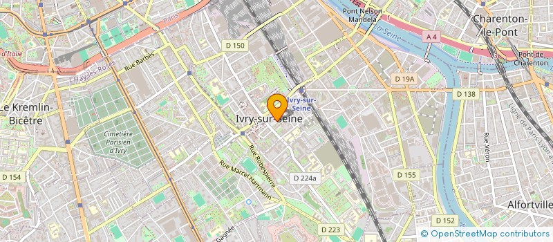 localisation de l'entreprise MONSIEUR KADA ARBIA  IVRY-SUR-SEINE