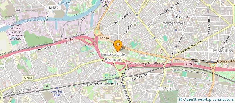 localisation de l'entreprise MONSIEUR KADA ZEROUAL  LILLE