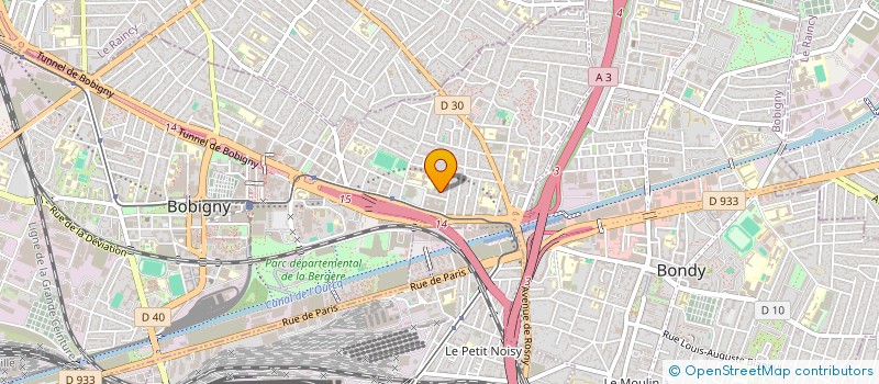 localisation de l'entreprise MONSIEUR KADA ZEROUAL  BOBIGNY