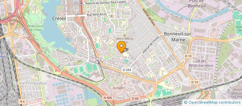 localisation de l'entreprise MONSIEUR KADAIL ABDELLAOUI  CRETEIL