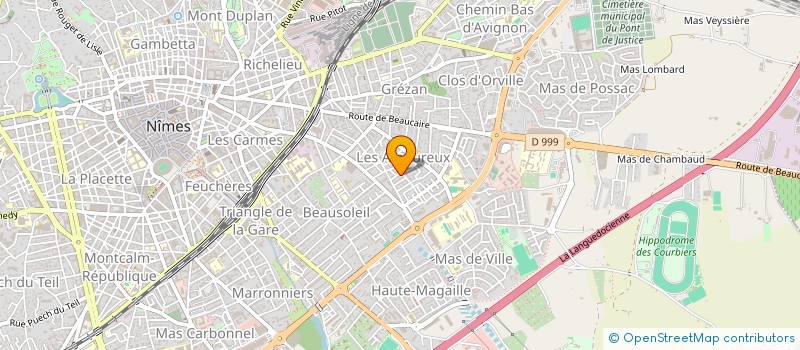 localisation de l'entreprise MONSIEUR KADAR WOLDEHANA  NIMES