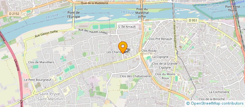 localisation de l'entreprise MONSIEUR KADDA AMRANI  ORLEANS
