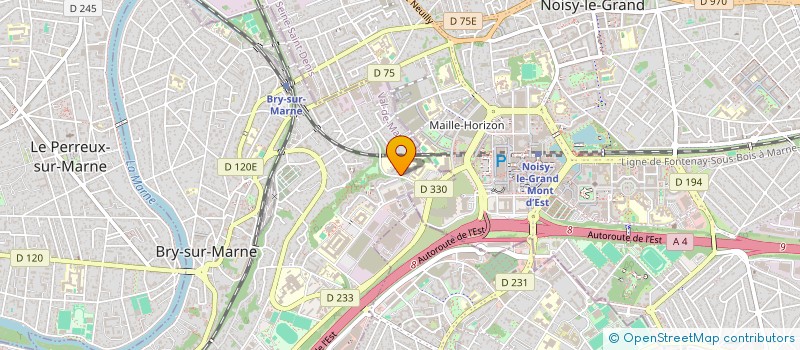 localisation de l'entreprise MONSIEUR KADDA CHERDOUANE  BRY-SUR-MARNE