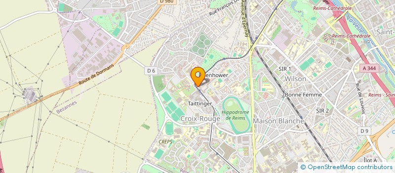 localisation de l'entreprise MONSIEUR KADDA NEDJMA à REIMS
