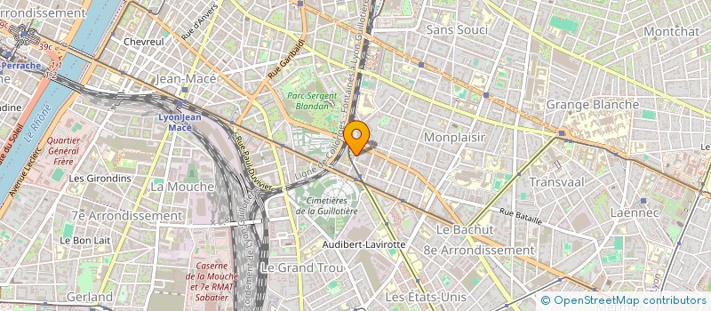 localisation de l'entreprise MONSIEUR KADDA SEHIMI  LYON