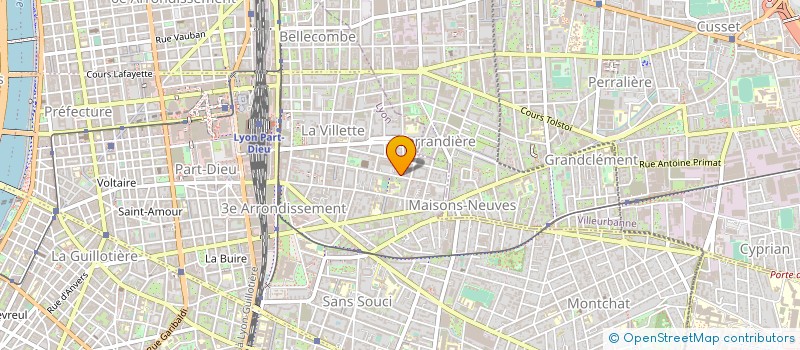 localisation de l'entreprise MONSIEUR KADDAR DOUBA  LYON