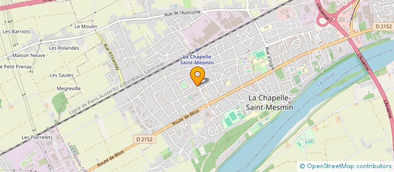 localisation de l'entreprise MONSIEUR KADDOUR BEDDAIDJ à LA CHAPELLE-SAINT-MESMIN