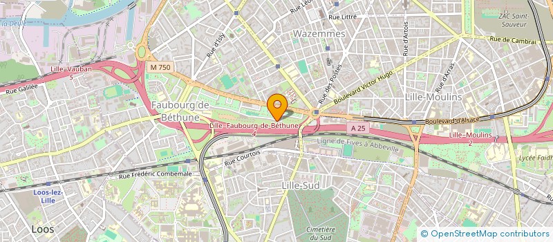 localisation de l'entreprise MONSIEUR KADDOUR BELBACHIR à LILLE