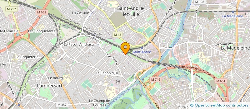 localisation de l'entreprise MONSIEUR KADDOUR BENDAOUD à LAMBERSART