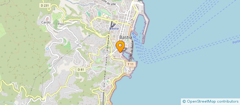 localisation de l'entreprise MONSIEUR KADDOUR BENNACER à BASTIA