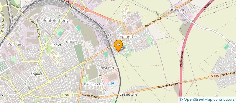 localisation de l'entreprise MONSIEUR KADDOUR BOUZID  REIMS