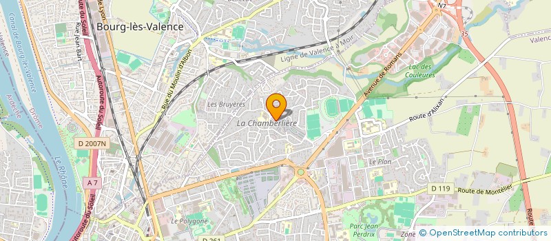 localisation de l'entreprise MONSIEUR KADDOUR HEMISSI à VALENCE