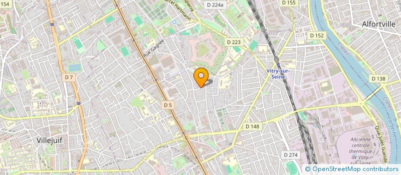 localisation de l'entreprise MONSIEUR KADDOUR MIRI  VITRY-SUR-SEINE