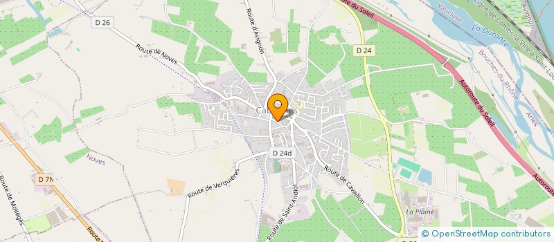 localisation de l'entreprise MONSIEUR KADEM SEREHANI  CABANNES