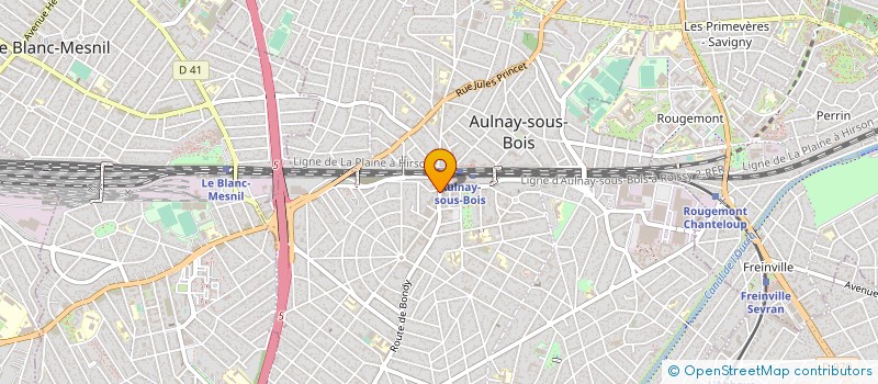 localisation de l'entreprise MONSIEUR KADER ABDUL YAMEOGOYEMEOGO à AULNAY-SOUS-BOIS