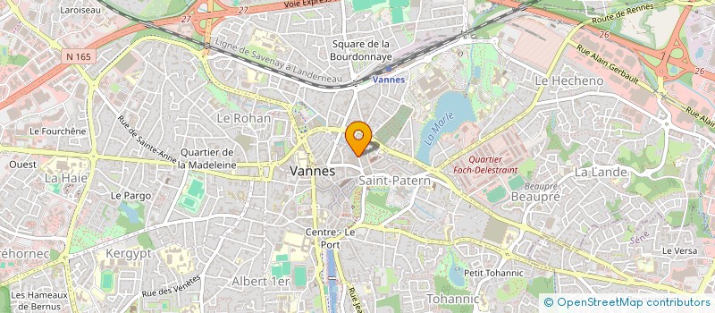 localisation de l'entreprise MONSIEUR KADER ASKARI à VANNES