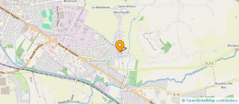 localisation de l'entreprise MONSIEUR KADER BAHLI  CASTELCULIER