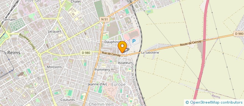 localisation de l'entreprise MONSIEUR KADER BAKHADDA  REIMS