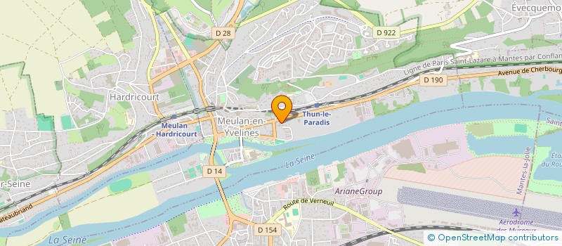 localisation de l'entreprise MONSIEUR KADER BELKHOUDJA  MEULAN-EN-YVELINES