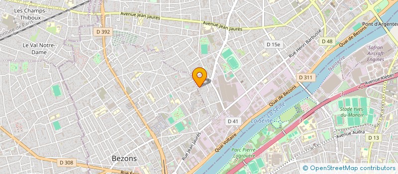 localisation de l'entreprise MONSIEUR KADER BOURDACHE  ARGENTEUIL