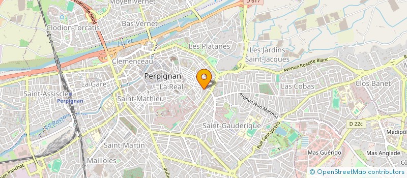 localisation de l'entreprise MONSIEUR KADER BOUTCHACHA  PERPIGNAN