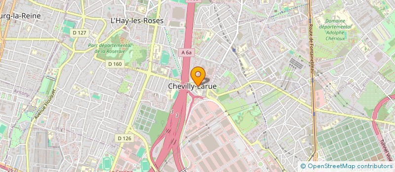 localisation de l'entreprise MONSIEUR KADER DIOMANDE  CHEVILLY-LARUE