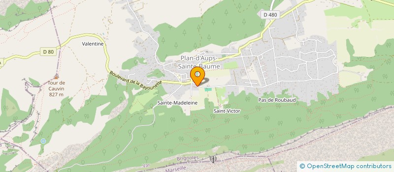 localisation de l'entreprise MONSIEUR KADER EL MEJLISSI  PLAN-D'AUPS-SAINTE-BAUME