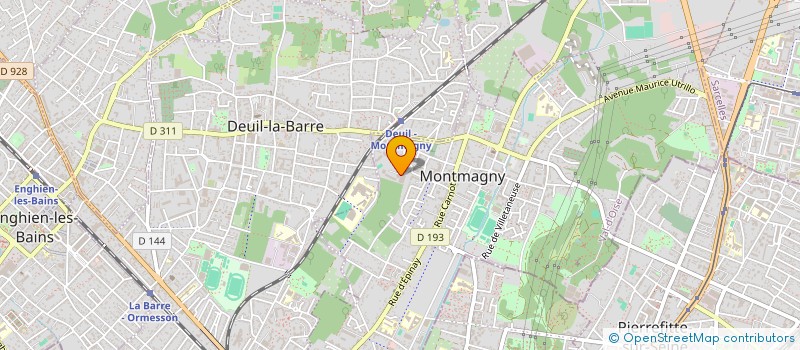 localisation de l'entreprise MONSIEUR KADER KONE  MONTMAGNY