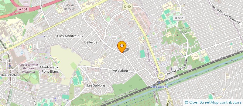 localisation de l'entreprise MONSIEUR KADER SADIA à VILLEPINTE