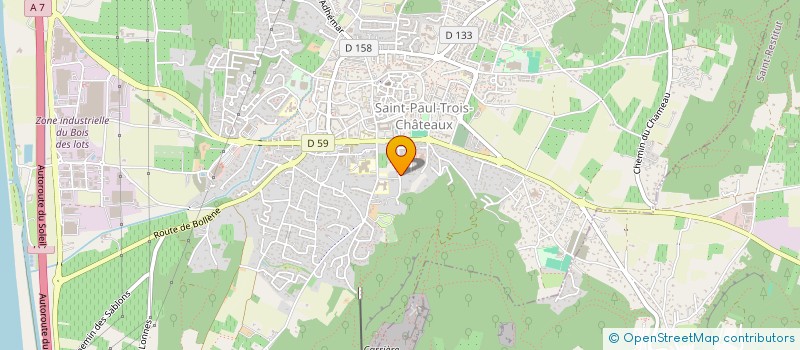 localisation de l'entreprise MONSIEUR KADER SALAMANI  SAINT-PAUL-TROIS-CHATEAUX