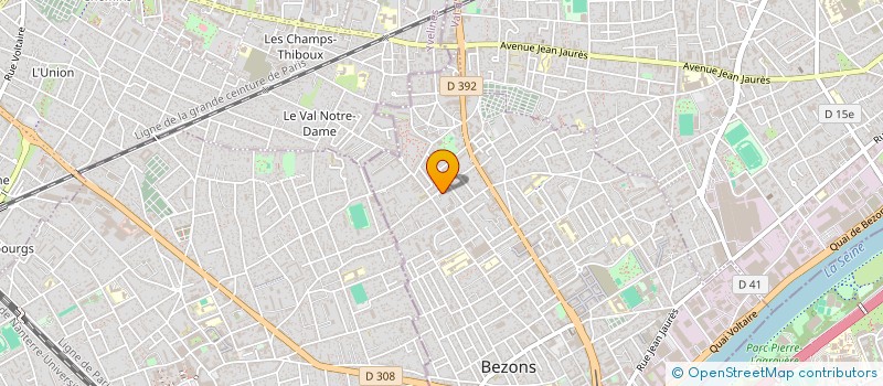 localisation de l'entreprise MONSIEUR KADER SCHOLVIO à BEZONS