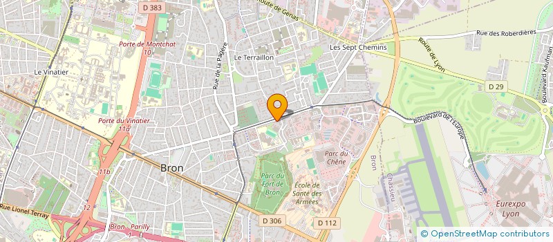 localisation de l'entreprise MONSIEUR KADHEM KHALDI à BRON