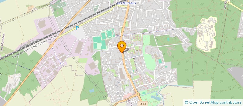 localisation de l'entreprise MONSIEUR KADHUM AL OMRAN à LES MUREAUX