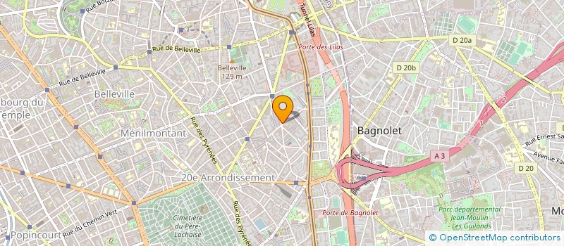 localisation de l'entreprise MONSIEUR KADIALY GUIRASSY  PARIS