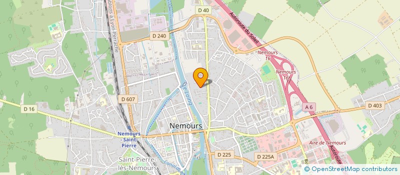 localisation de l'entreprise MONSIEUR KADIR ALTINPINAR  NEMOURS